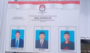 Gambar calon kades PAW desa Sidomulyo kecamatan Kebonagung Kabupaten Pacitan
