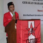 Ketua PC GMNI Pacitan Muhammad Tonis Dzikrullah.
