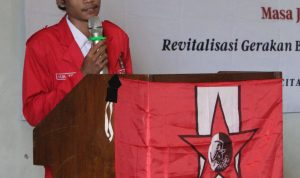 Ketua PC GMNI Pacitan Muhammad Tonis Dzikrullah.