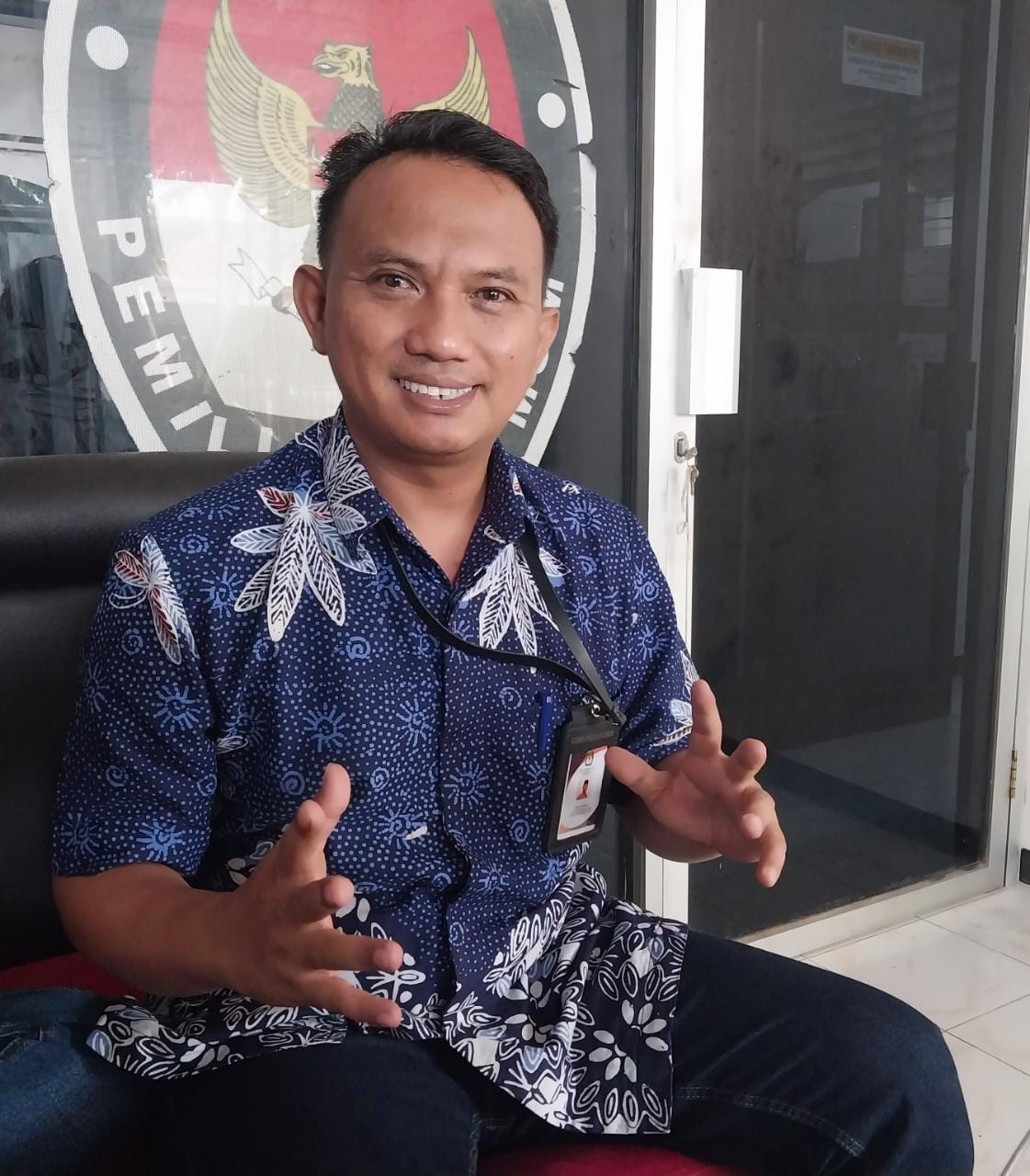 PLH Ketua KPU Pacitan, Agus Susanto.