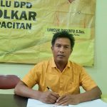 Sekretaris DPD Partai Golkar Pacitan, Lancur Susanto.