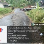 Jalan rusak di Sudimoro