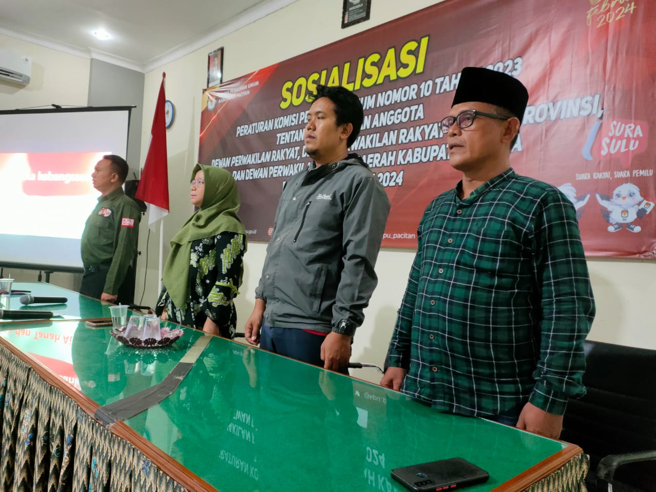 Kegiatan sosialisasi PKPU 10/2023