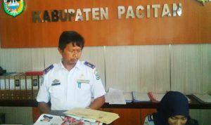 Kabid Lalin dan Angkutan Dinas Perhubungan Kabupaten Pacitan, Agus Winarno.