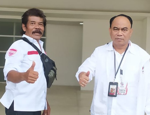 Ketua DPC Projo Pacitan John Vera Tampubolon.