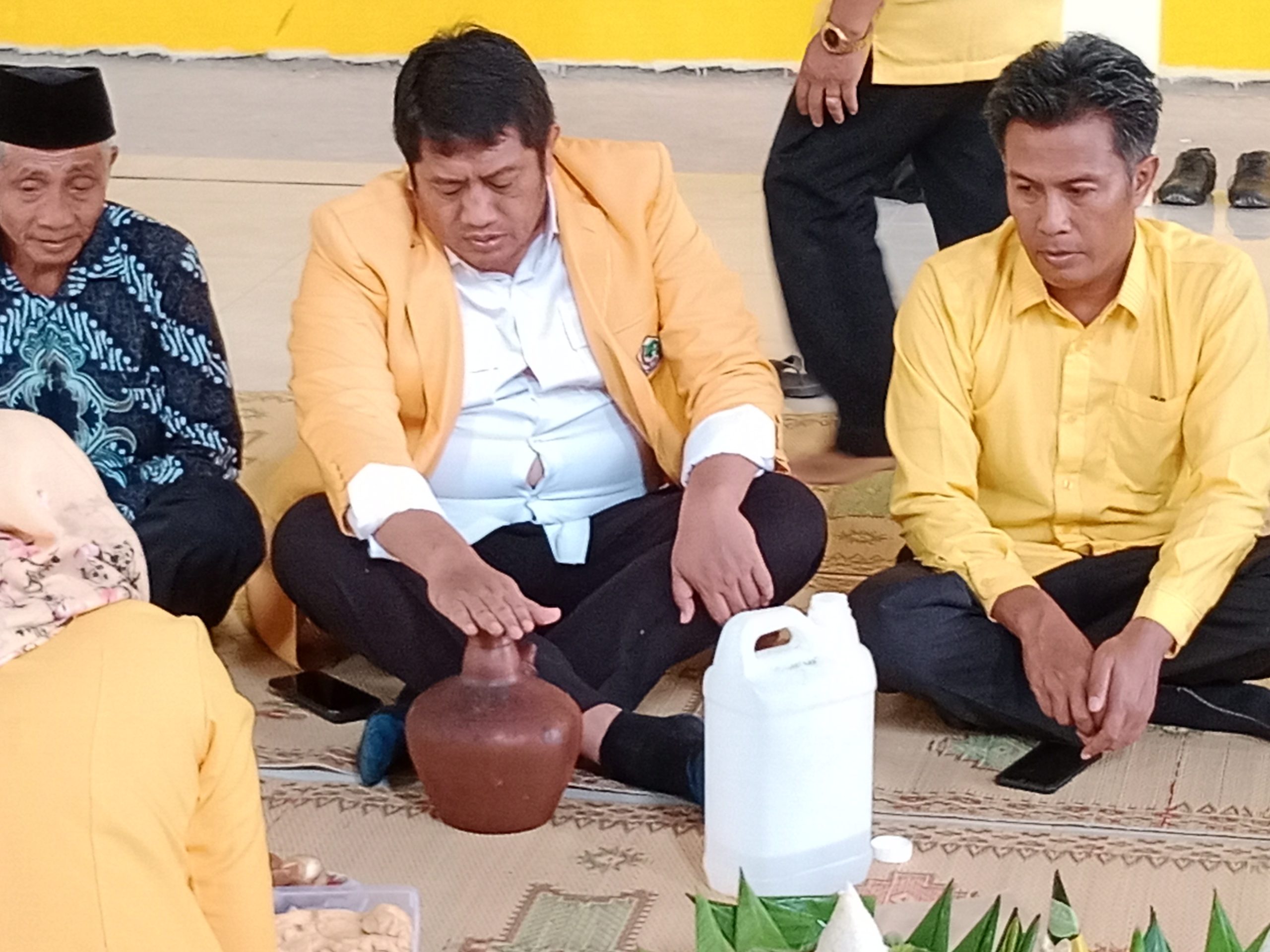 Gagarin saat melakukan ritual.