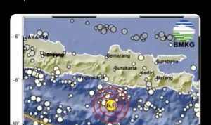 Data BMKG tentang gempa Pacitan