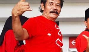 Ketua DPC Projo Pacitan, John Vera Tampubolon.