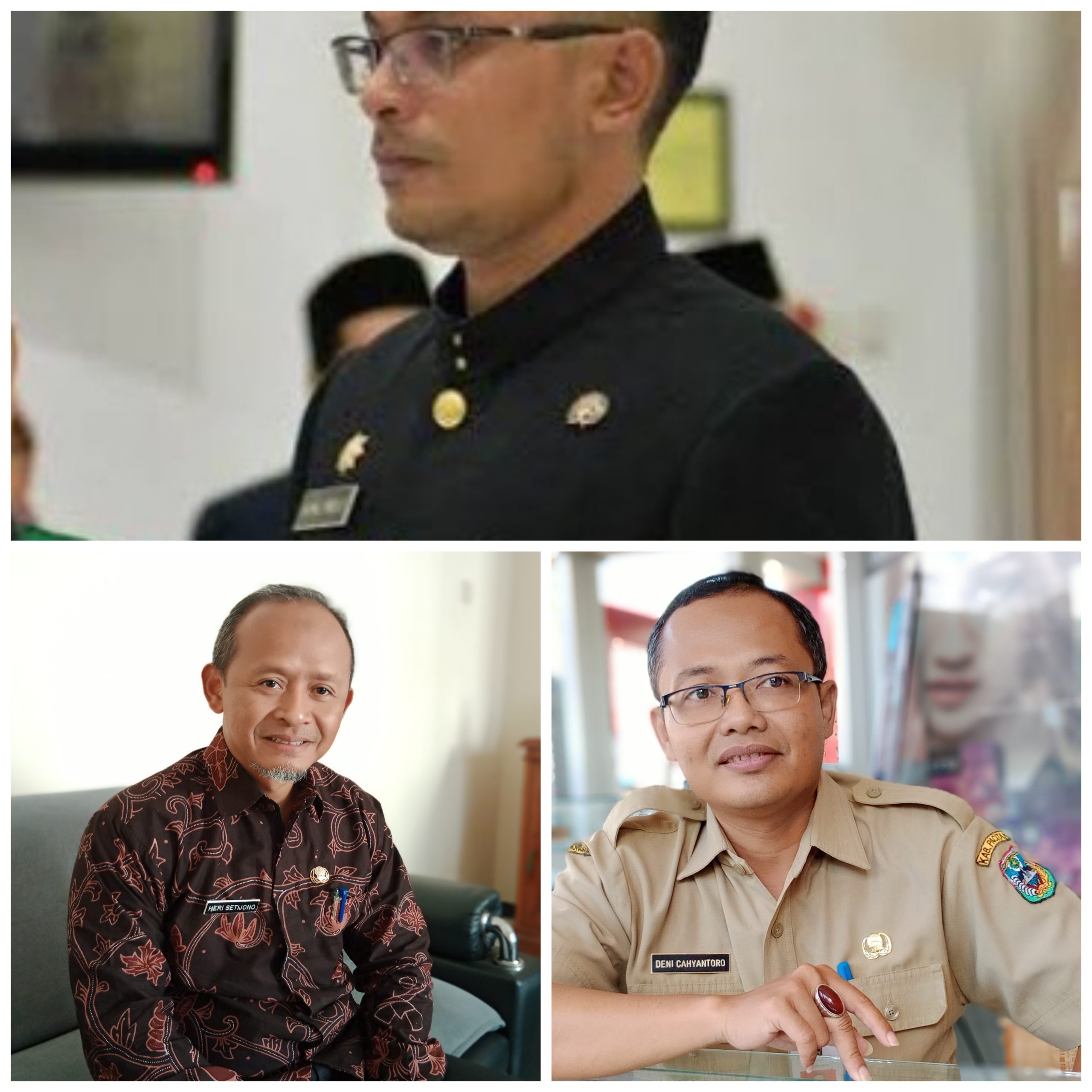 Kemal (atas), Heri dan Deni