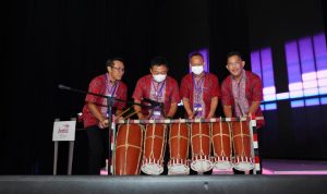 EVEN BATIC: Pembukaan BATIC 2022 yang berlangsung di Bali pada 21 September 2022 dibuka komisaris & direksi Telkom. IST