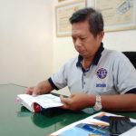Kabid Lalu-Lintas dan Angkutan, Dinas Perhubungan Kabupaten Pacitan, Agus Winarno. (F.Yuniardi S).