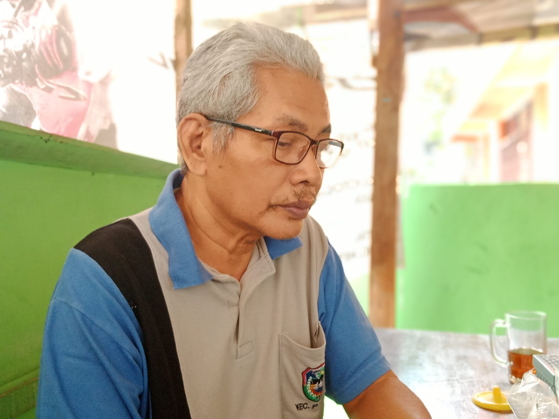 Purna bakti ASN lingkup Pemkab Pacitan, Sumarsono. (F. Yuniar).
