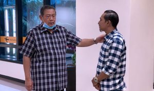 SBY dan Aji sebagai simbol. Mercusuar Politik di Pacitan. (Doc).