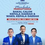 Demokrat Pacitan Buka Pendaftar Bacabup dan Bacawabup.