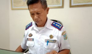 Kabid Lalin dan Angkutan, Dishub Pacitan, Agus Winarno. (F. Yuniar).