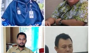 Dari kiri atas, Sugiyem, Eno Smith, Chusnul dan Bagus.