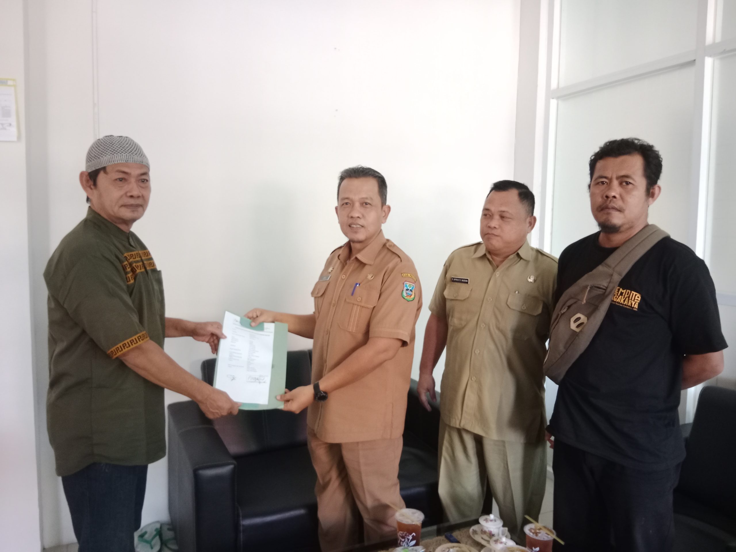 Kunjungan FPPA bersama Kadis Kominfo Dodik Sumarsono.