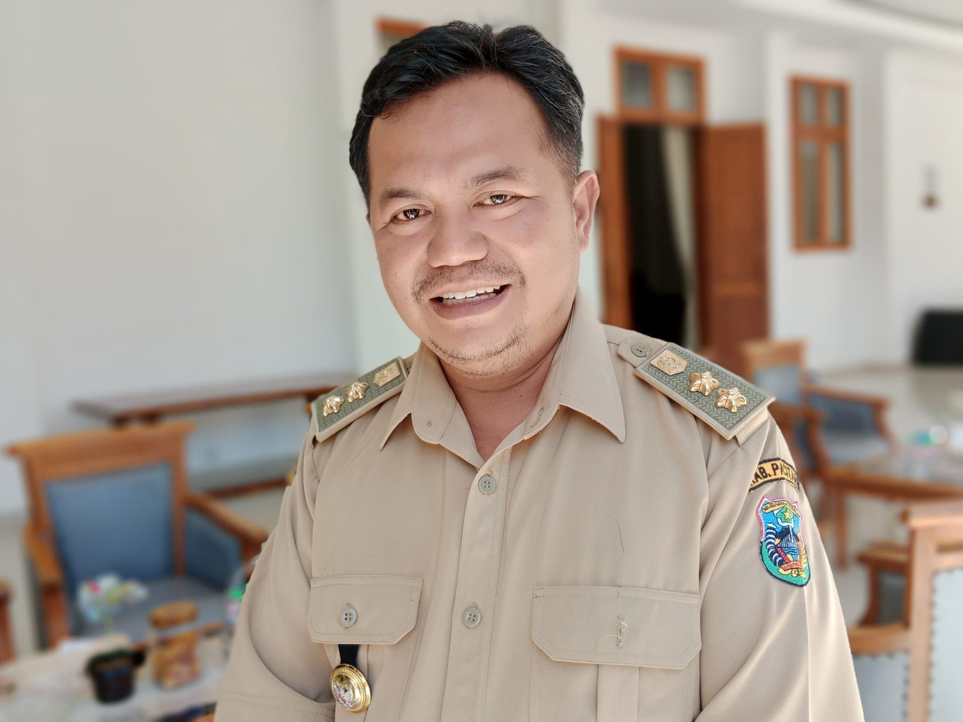 Kades Kalikuning, Agung Pambudi. (F. Yuyun Abdhi).