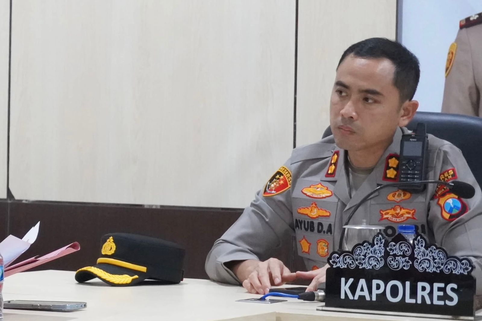 Kapolres Pacitan, AKBP Ayub Diponegoro Ashar.