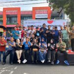 Kegiatan Car Free Day di depan Gedung DPRD Pacitan.