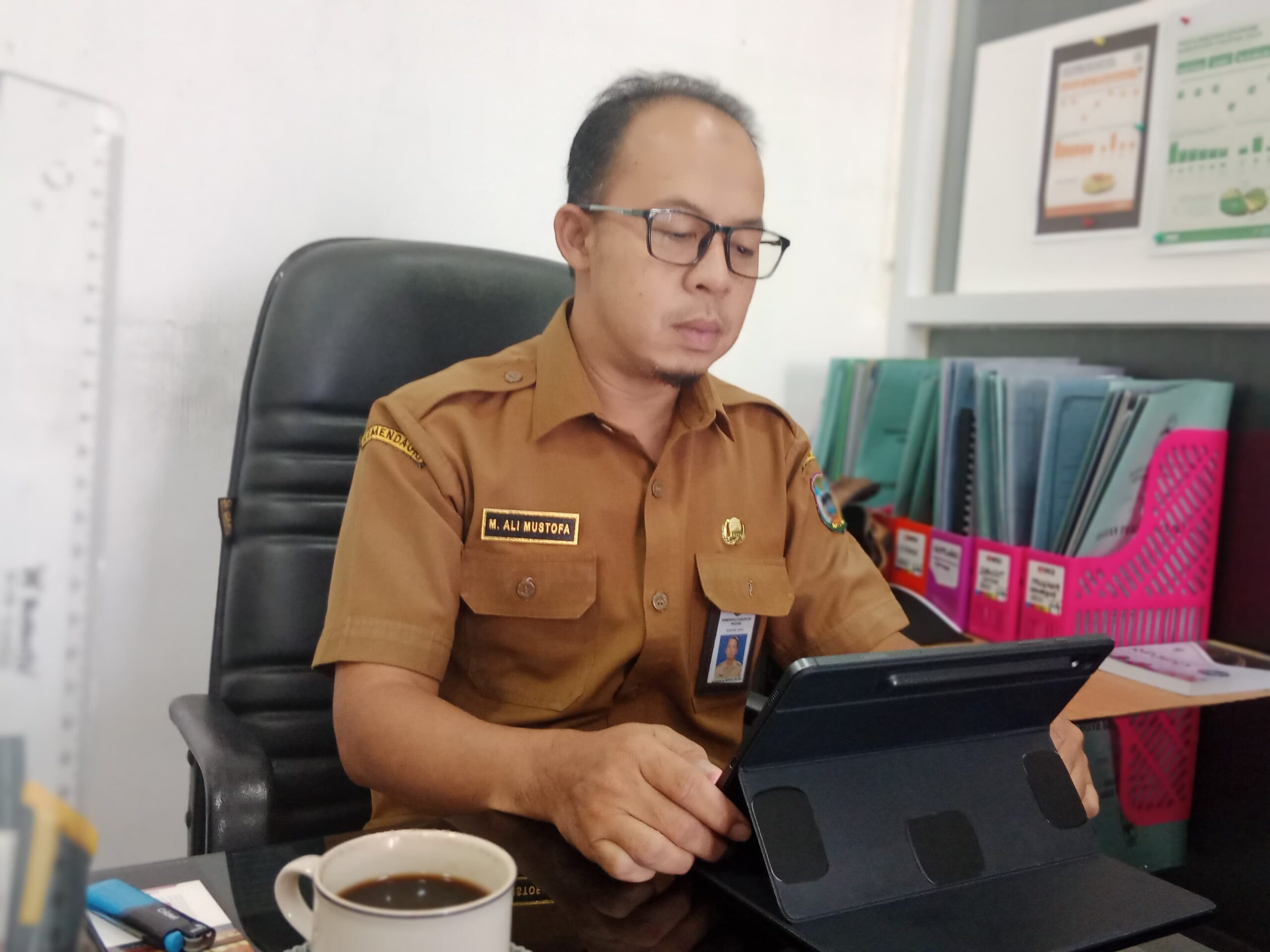 Kabag Perekonomian Setda Pacitan, M. Ali Mustofa.