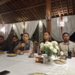 Kapolres Pacitan, AKBP Ayub Diponegoro Ashar saat menggelar gathering media.