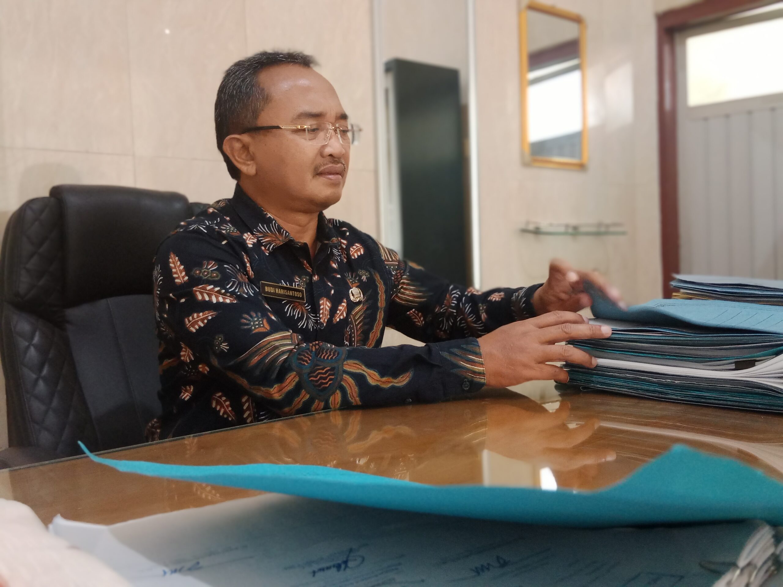 Ka UPT PJJ Pacitan, Dinas PU Binamarga Pemprov Jatim, Budi Harisantoso.