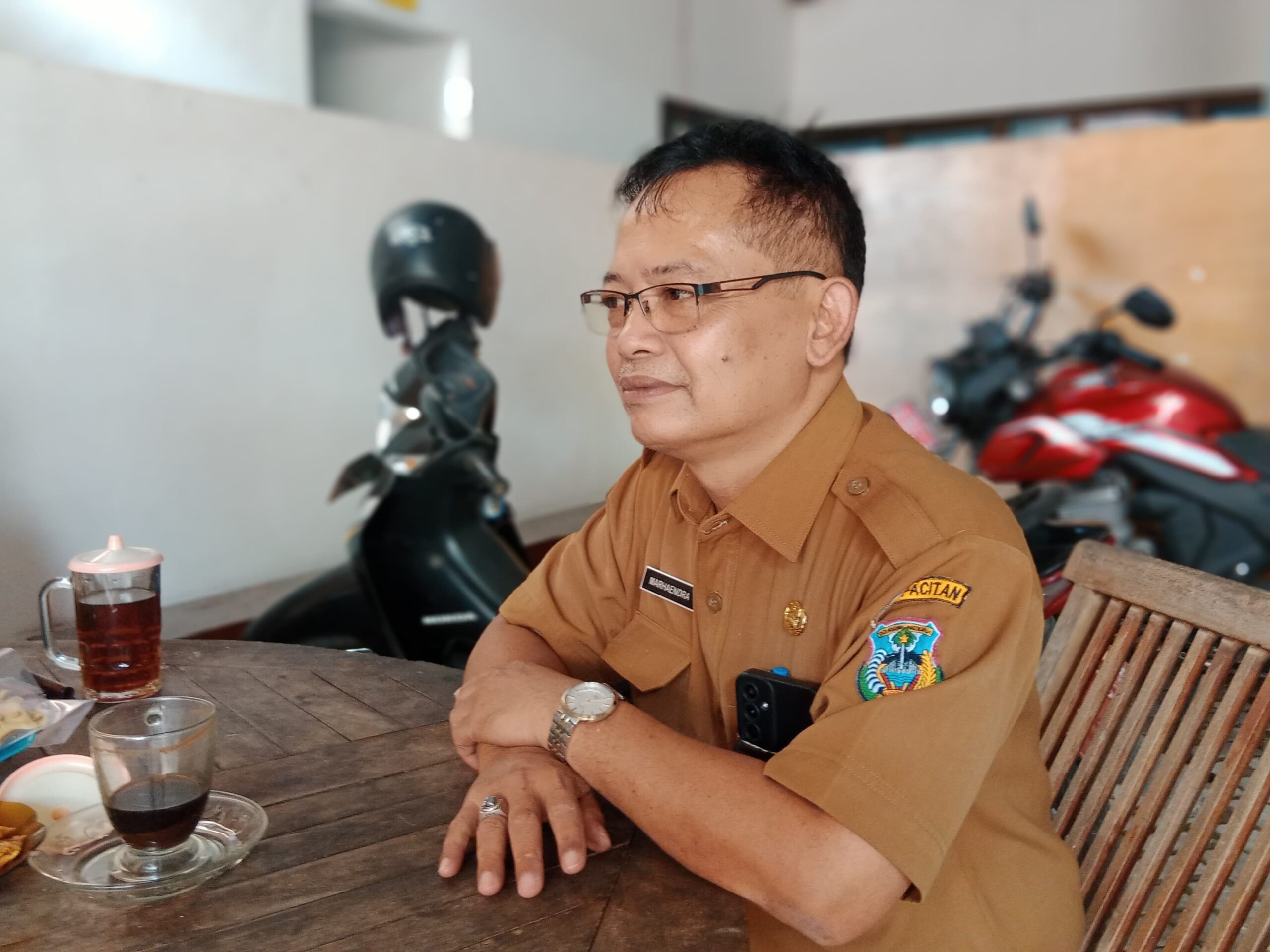 Kepala Dinas Perikanan Pacitan, Bambang Mahendrawan.