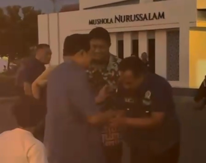 Kedatangan SBY di Pacitan. 