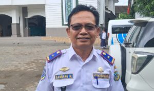 Kepala Dinas Perhubungan Pacitan, Bambang Mahendrawan.