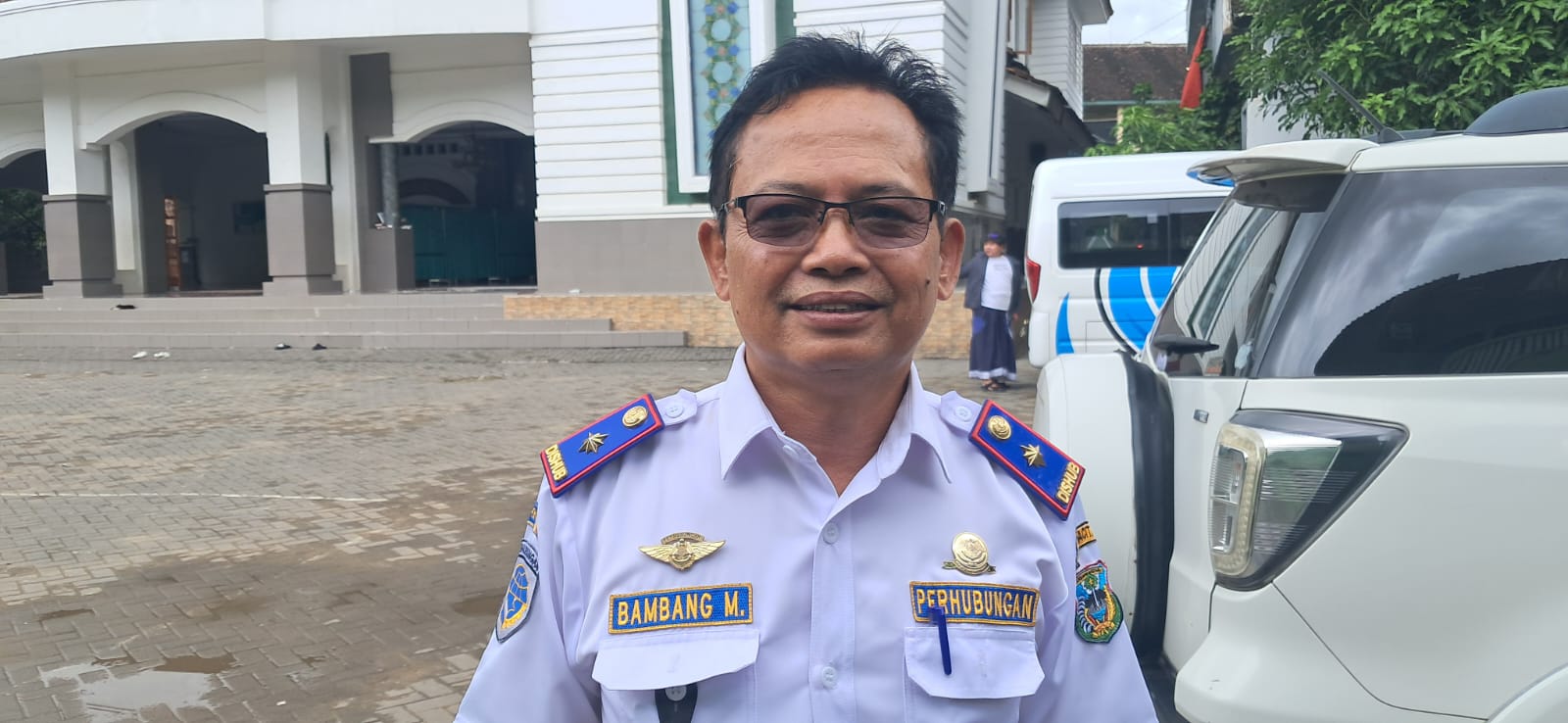 Kepala Dinas Perhubungan Pacitan, Bambang Mahendrawan.