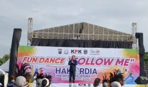 Inspektur Inspektorat Pacitan, KH Mahmud di acara Hakordia 2025