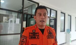 Kalak BPBD Pacitan, Erwin Andriatmoko. (Doc).