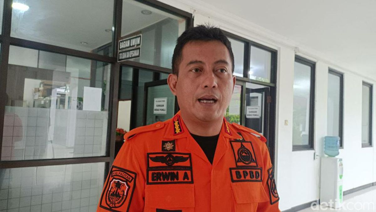 Kalak BPBD Pacitan, Erwin Andriatmoko. (Doc).