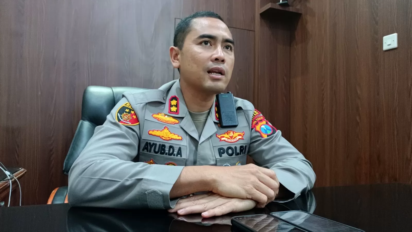 Kapolres Pacitan, AKBP. Ayub Diponegoro Azhar. (Doc).