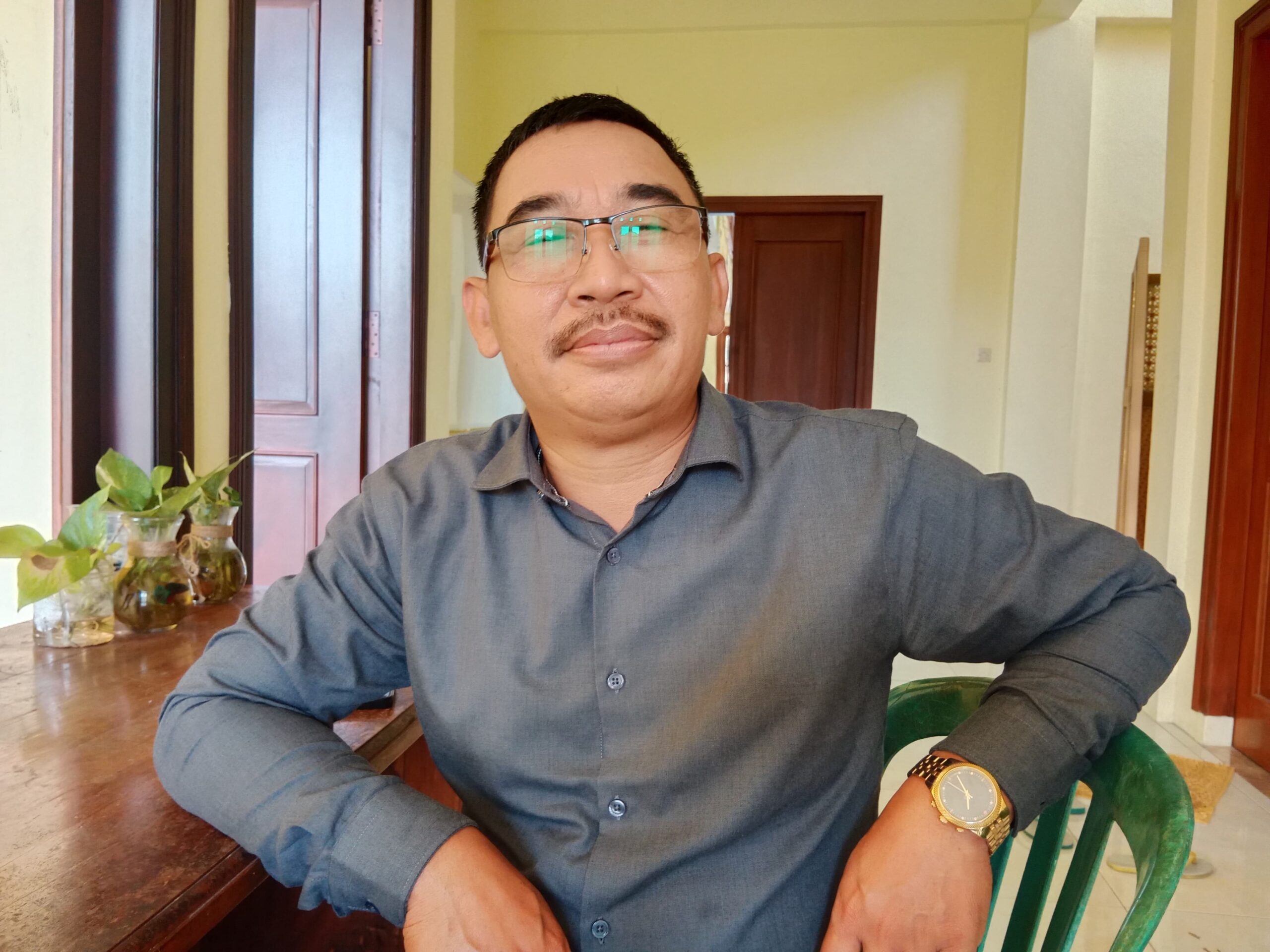 Anggota DPRD Pacitan dari Fraksi Golkar, Sunarko.