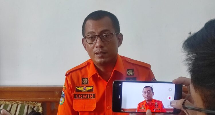 Kalak BPBD Pacitan, Erwin Andriatmoko. (Doc).